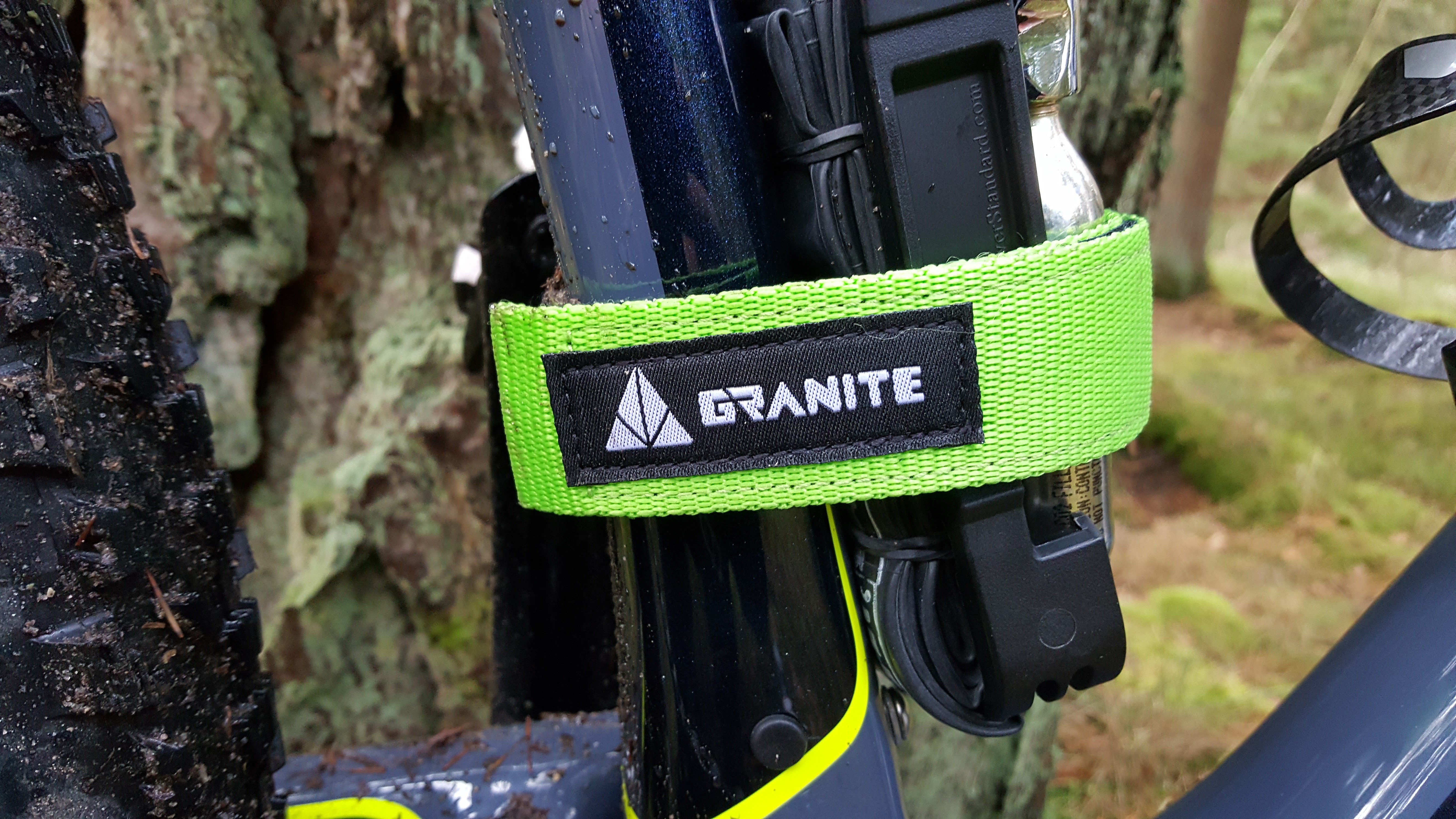 granite hex bike stand