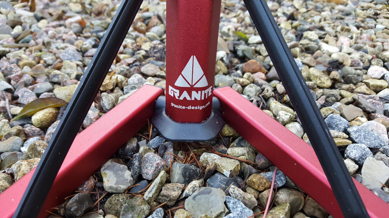 granite hex bike stand