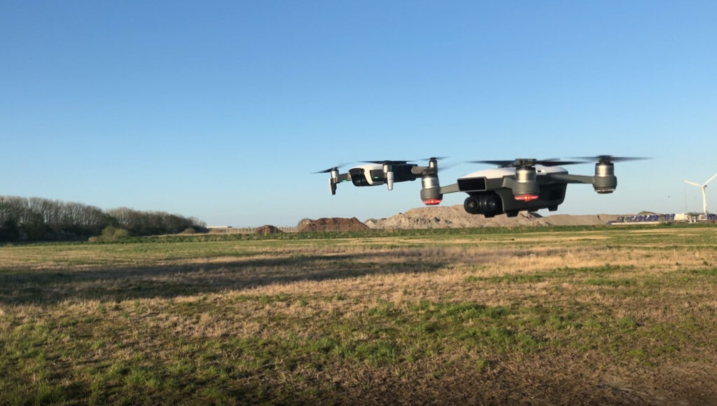 DJI mavic og Spark drone