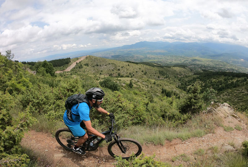 Kan man køre på mountainbike i Nord Makedonien?